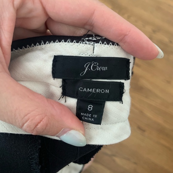 J. Crew Black Cameron Pants - Picture 2 of 4